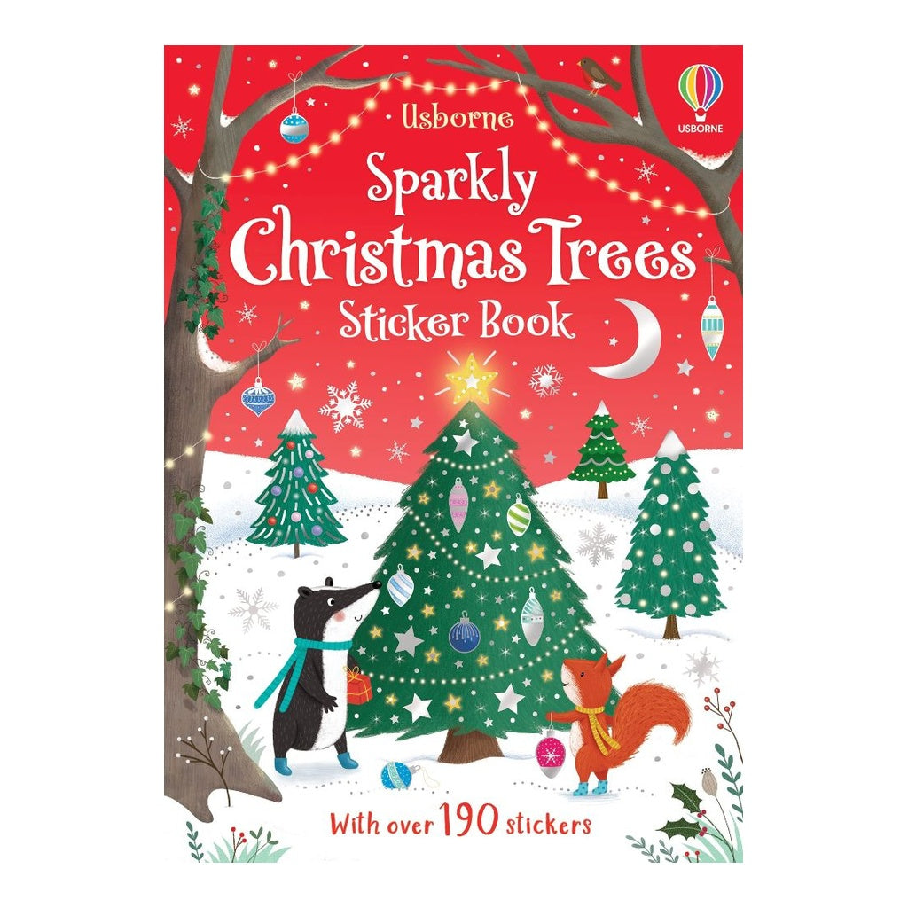 Sparkly Christmas Trees Sticker Book