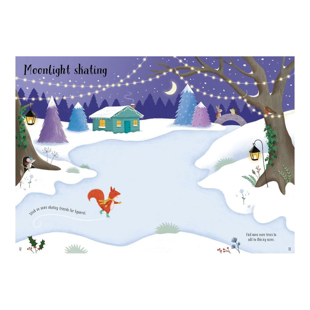 Sparkly Christmas Trees Sticker Book