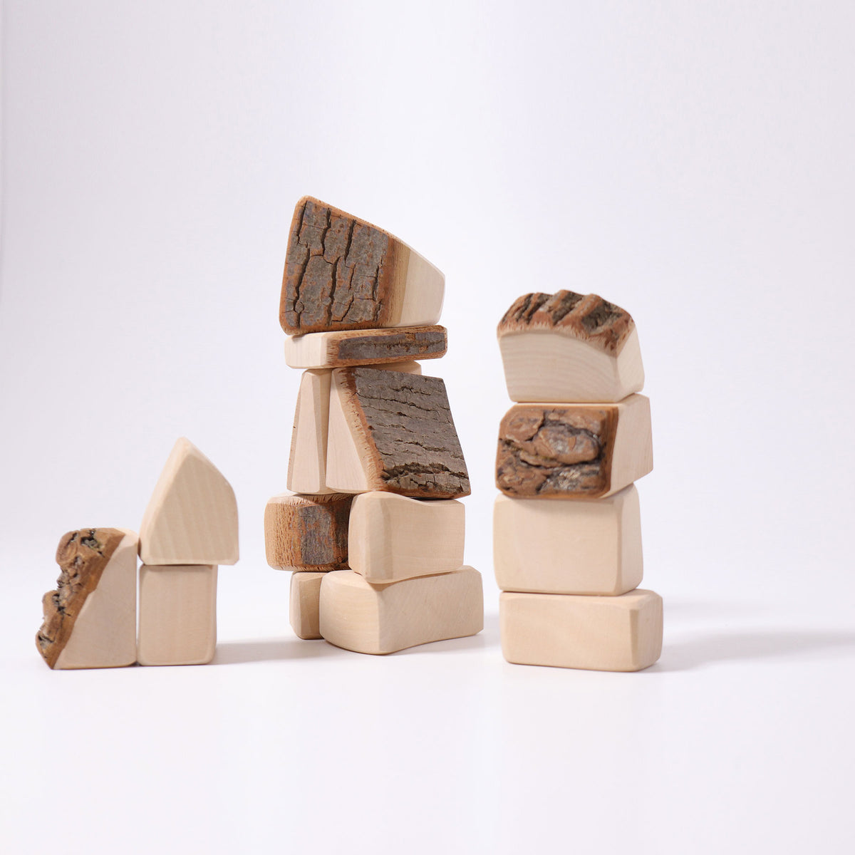 15 Waldorf Log Building Blocks