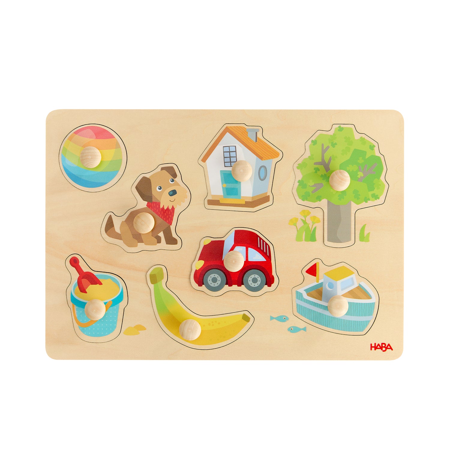 Puzzle de Pegas Primeiras Palavras
