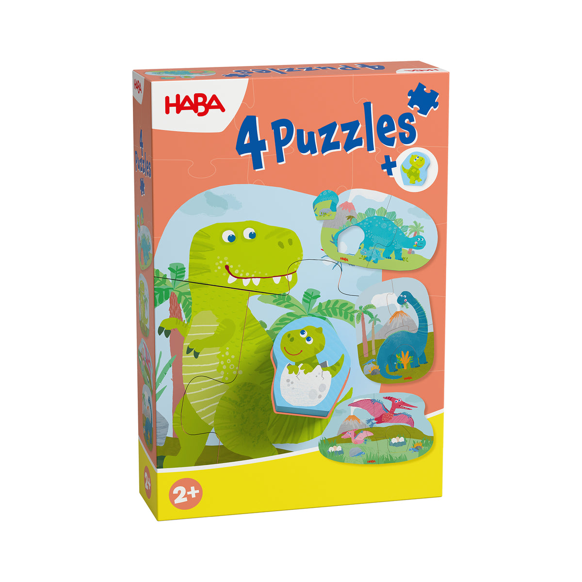 4 Puzzles Dinossauros