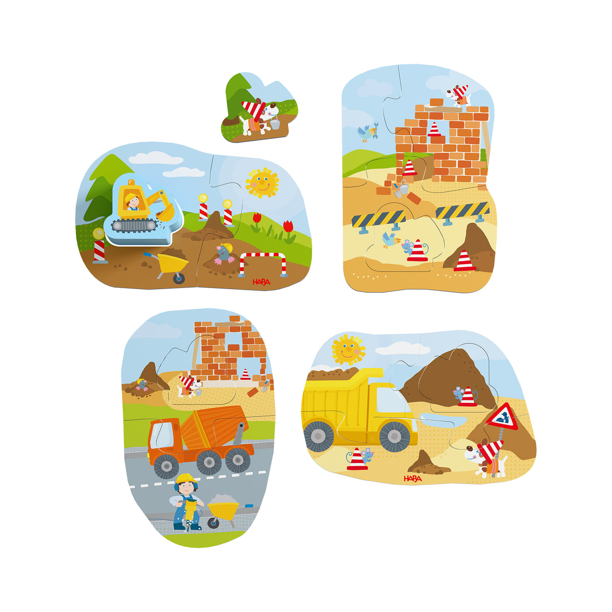 4 Puzzles Obras
