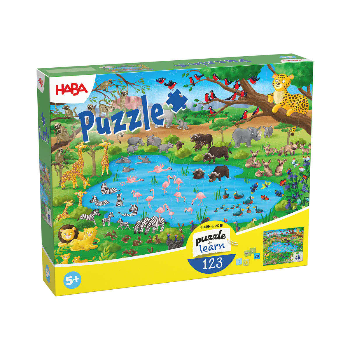 Puzzle Educativo Números 1-20
