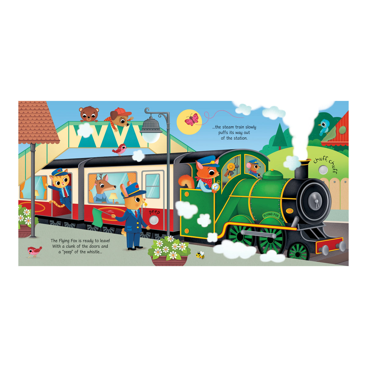 Livro Musical Trains Sounds