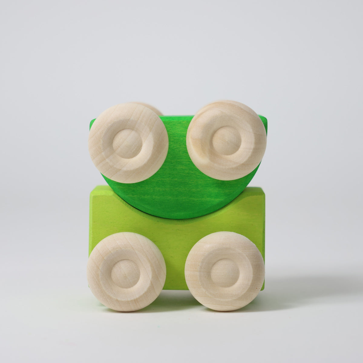 Stackable Green Cars