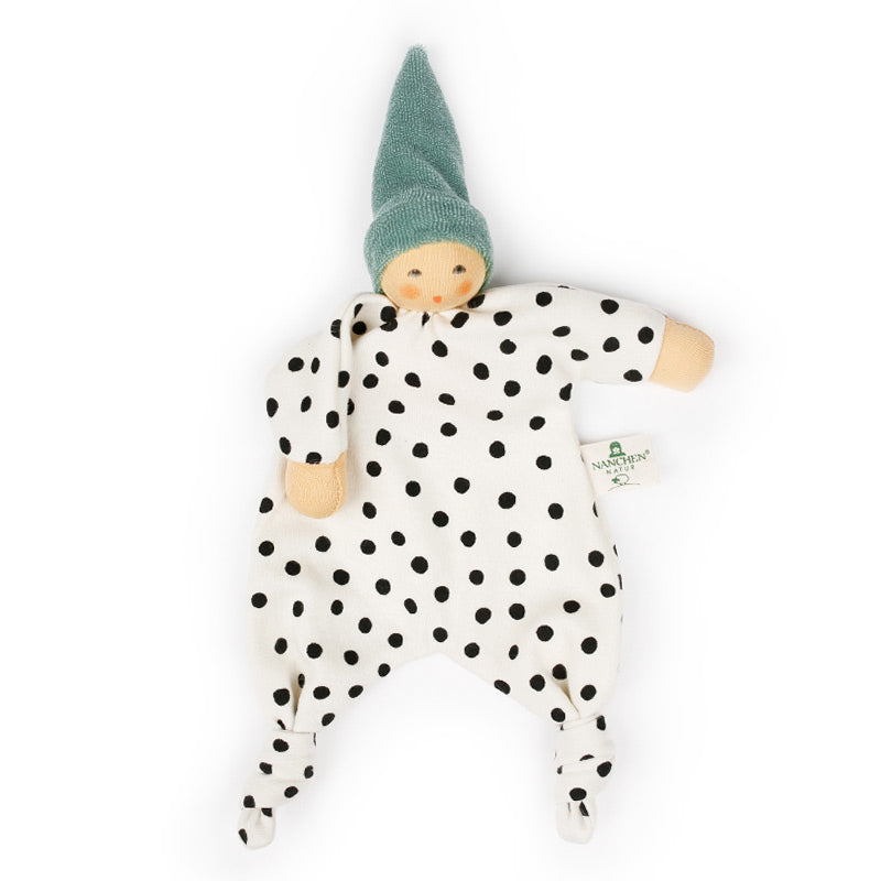 Green Doudou with Dots