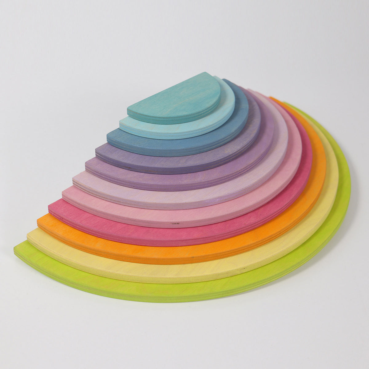 Semi-círculos Pastel