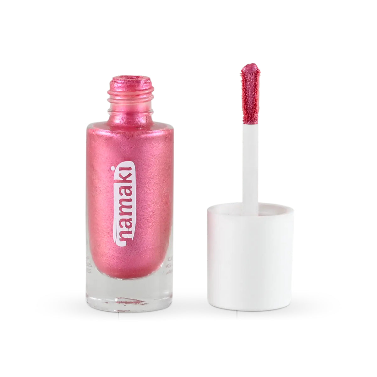 Gel com Glitter Cor-de-rosa