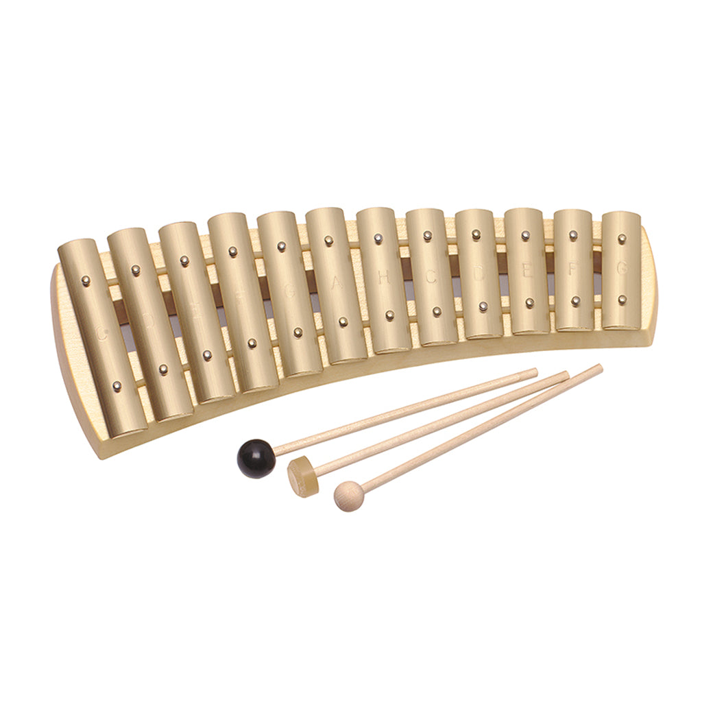 Curved Diatonic Metallophone
