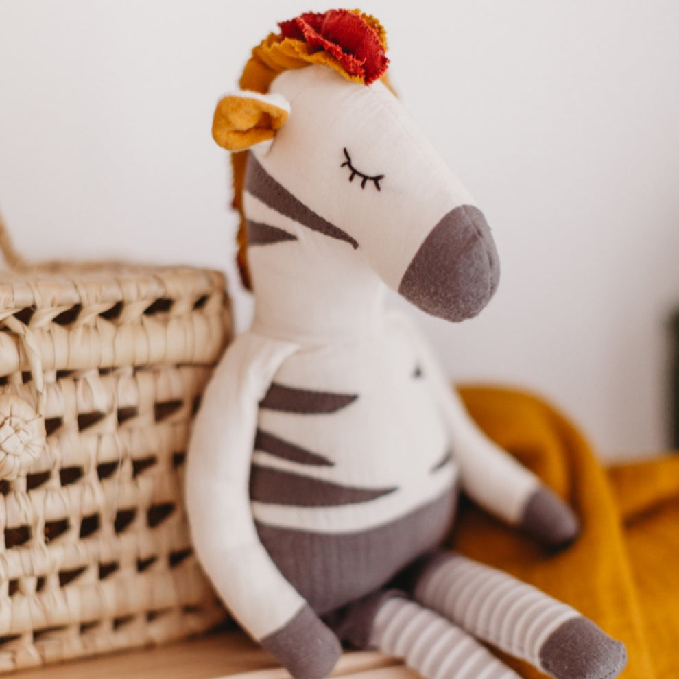 Peluche Zebra Bio