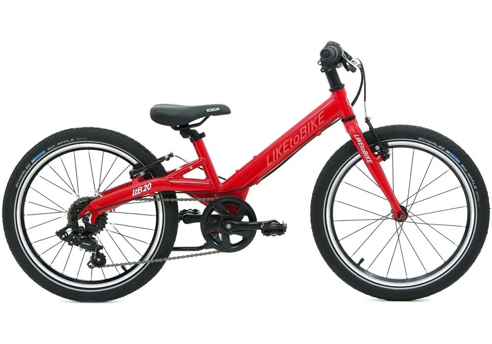 Bicicleta com Pedais LIKEtoBIKE 20SR RED
