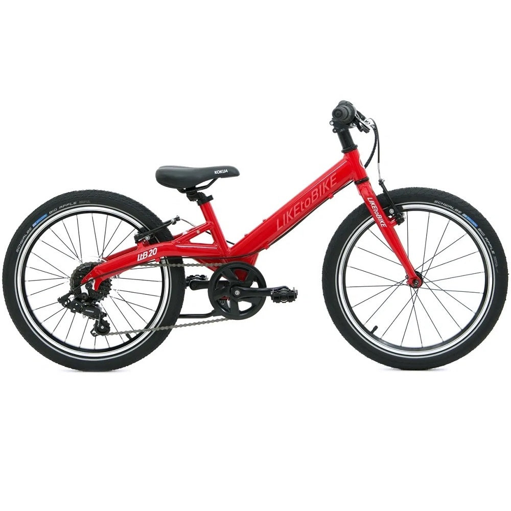 LIKEtoBIKE 20SR RED Pedal Bicycle
