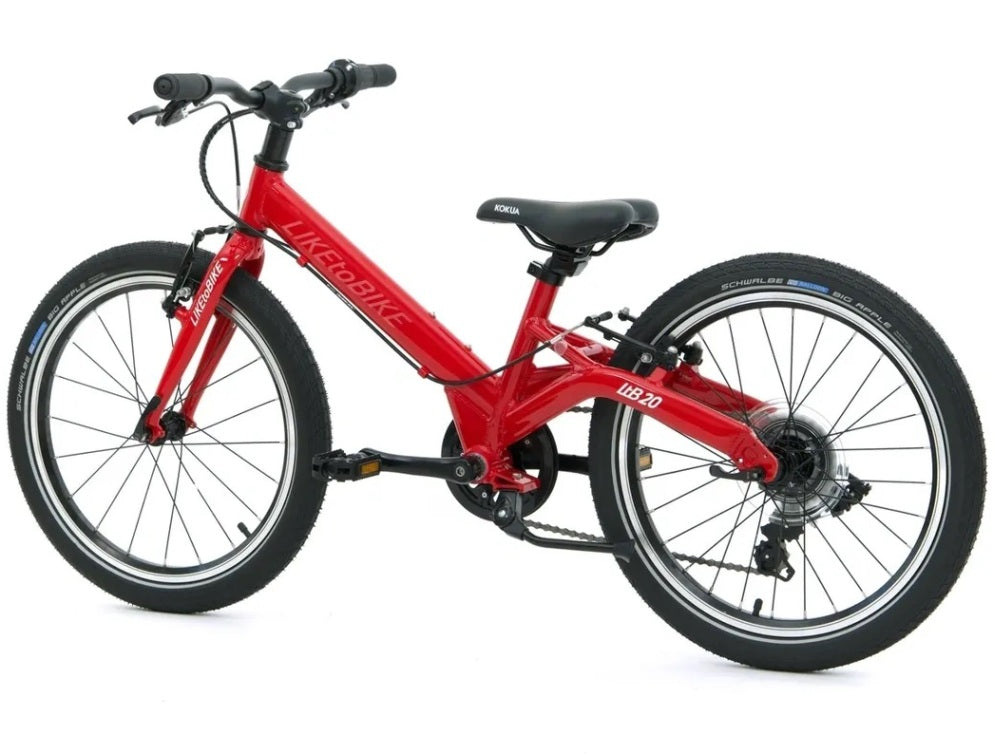 Bicicleta com Pedais LIKEtoBIKE 20SR RED