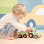 Tractor com Atrelado de Animais