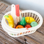Cesto de Frutas para cortar