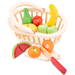 Cesto de Frutas para cortar