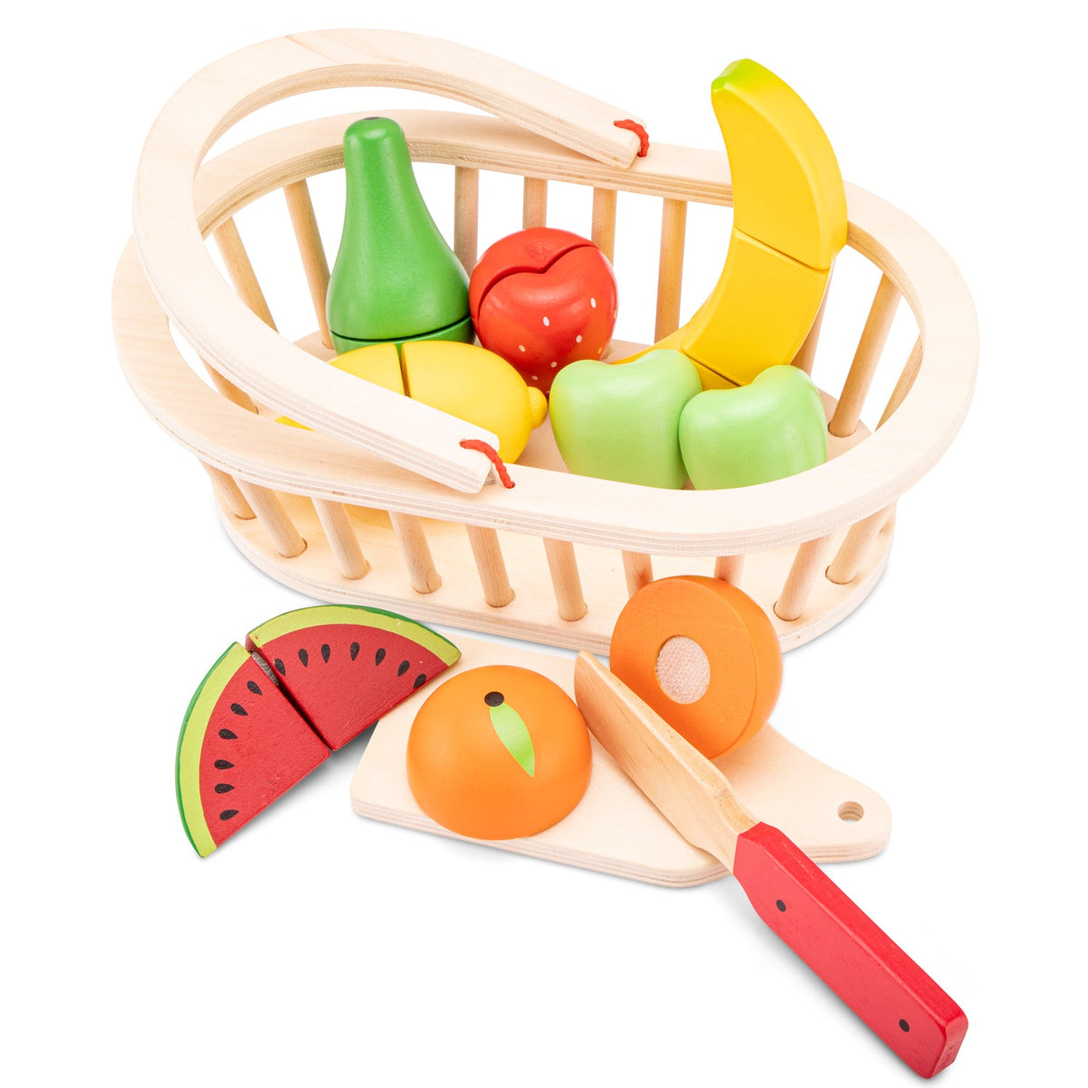 Cesto de Frutas para cortar