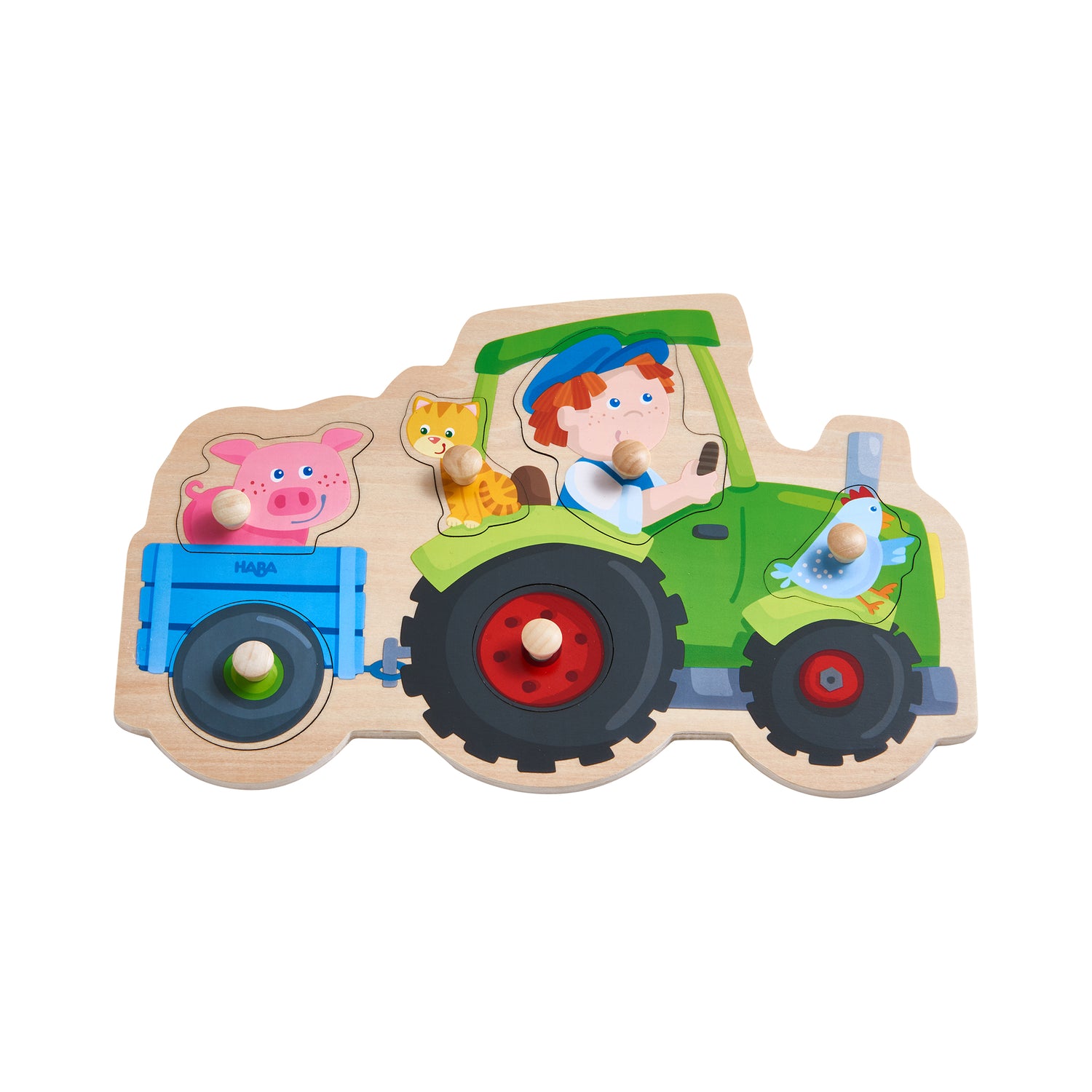 Tractor Peg Puzzle