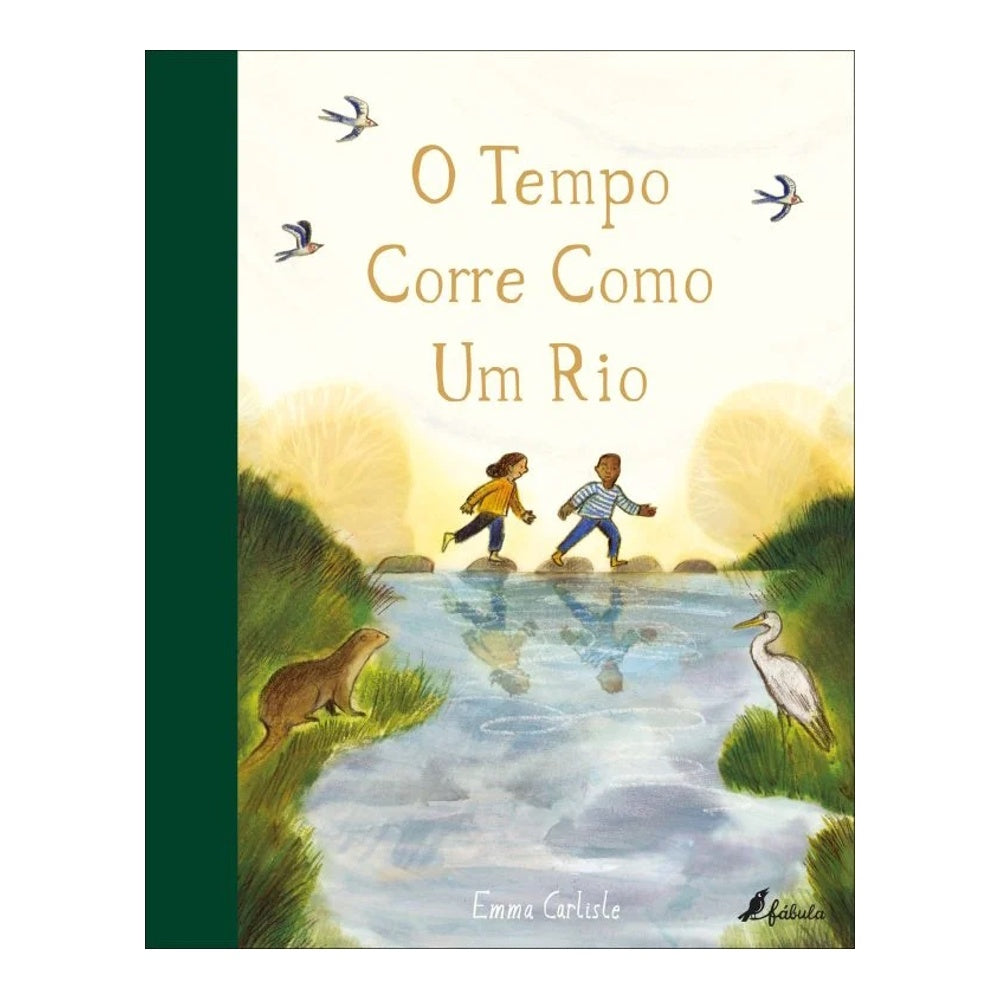 Time flows like a river