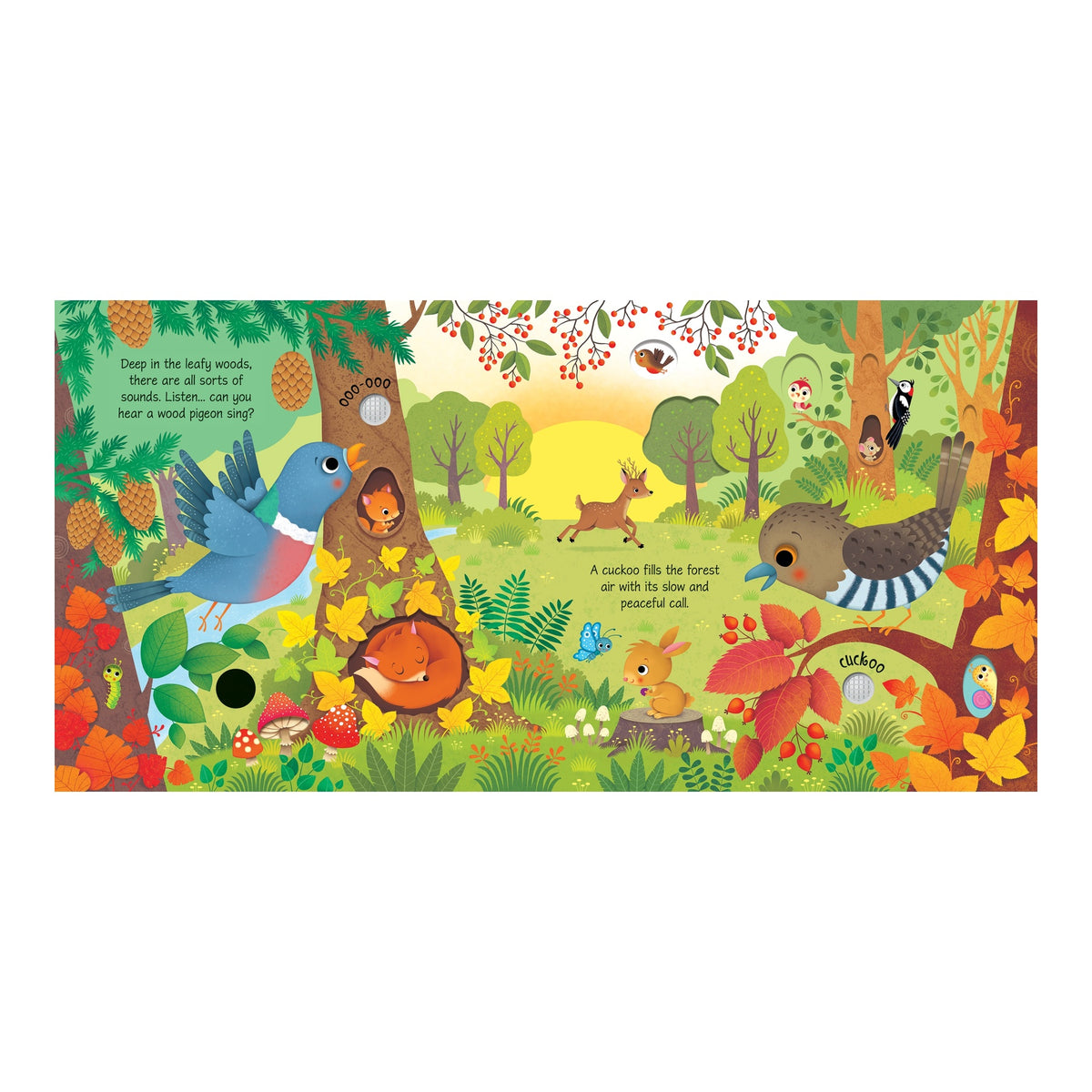 Livro Musical Woodland Sounds