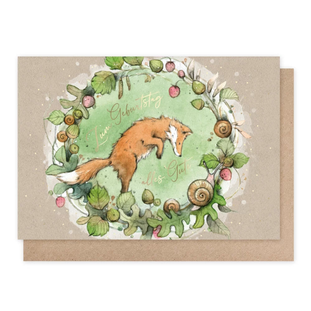 Fox Card with Envelope