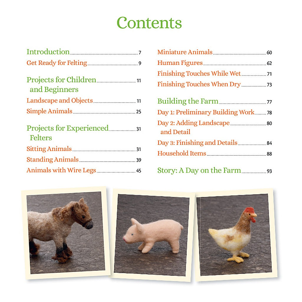 Crafting a Felt Farm
