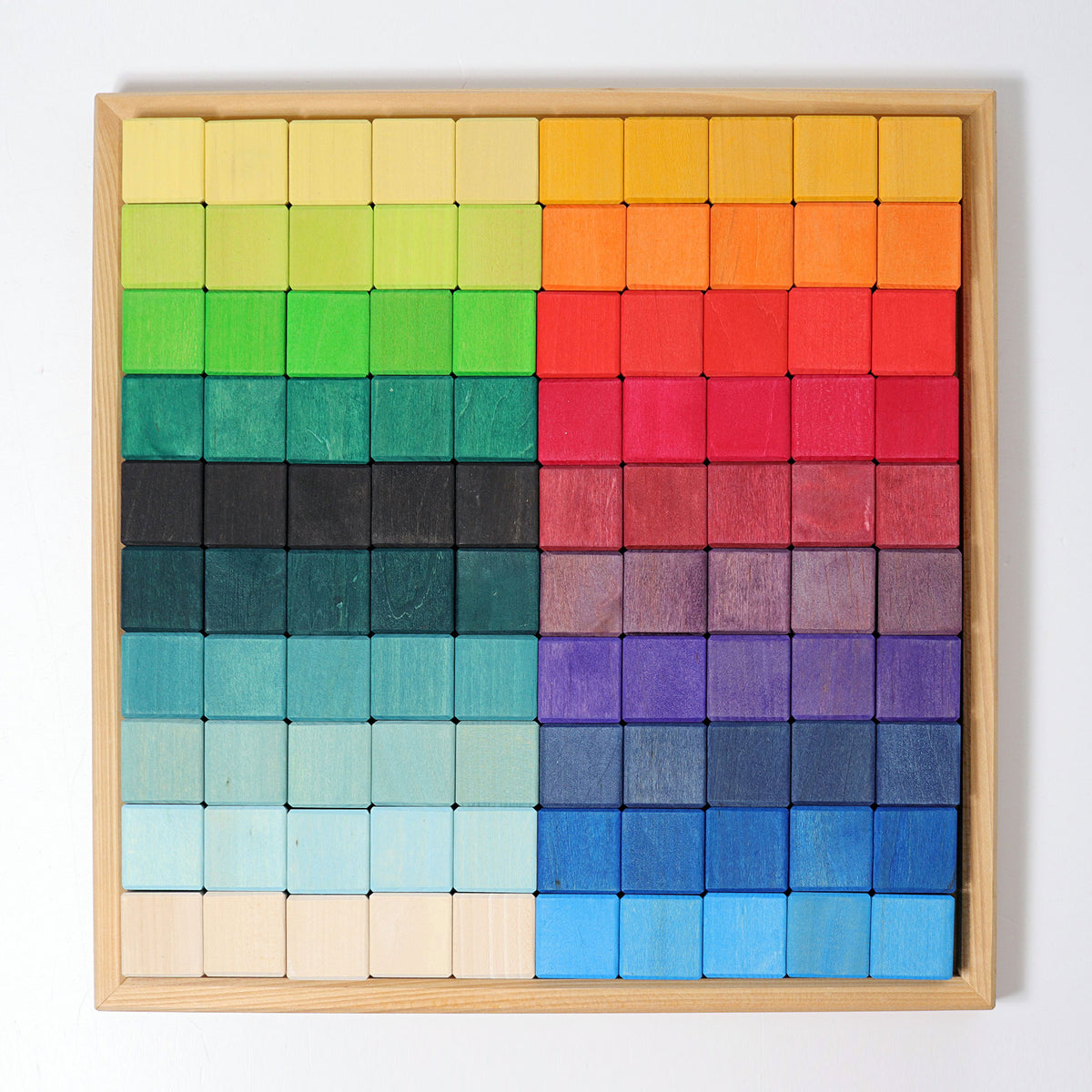 Mosaico Arco-Íris Gigante