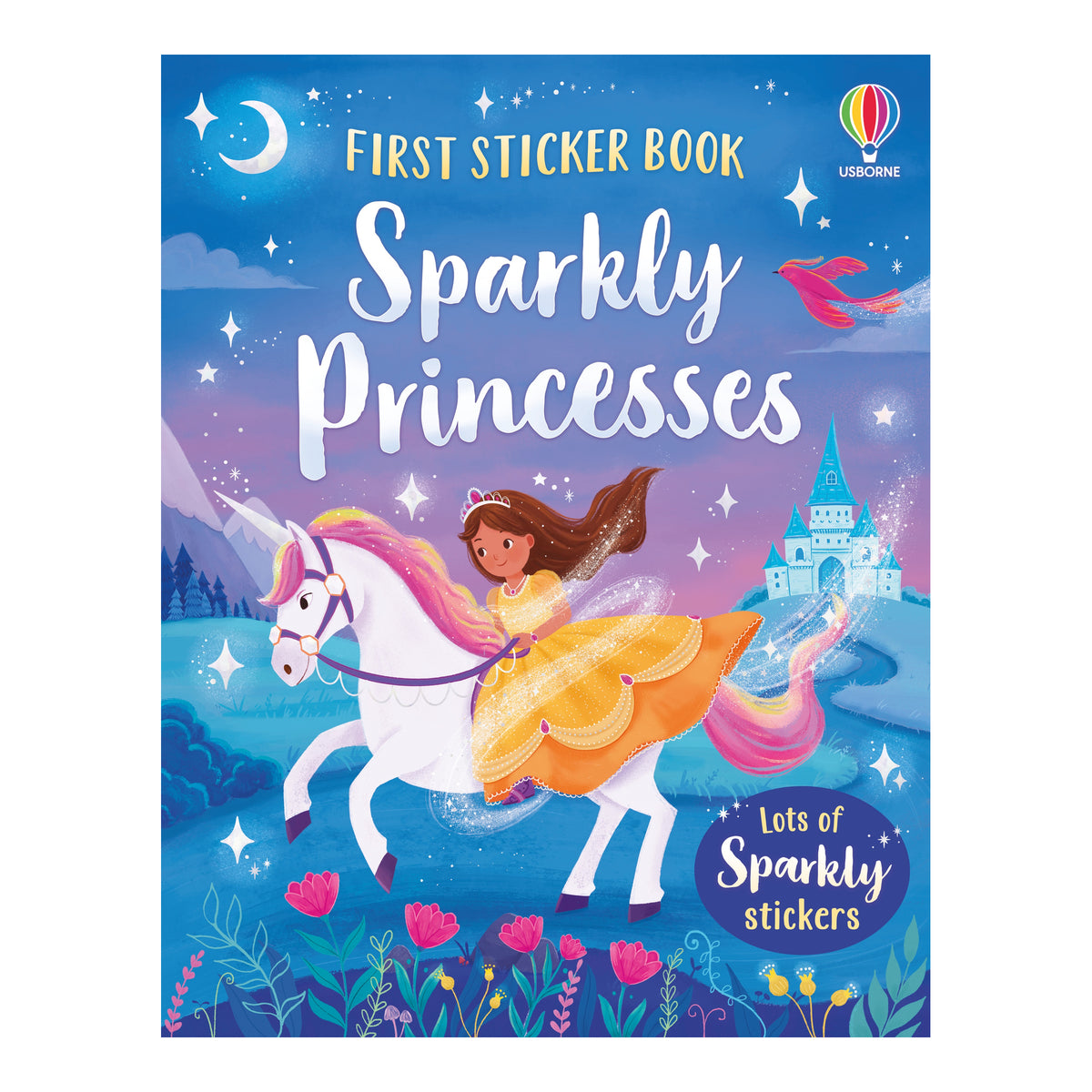 First Sticker Book Sparkly Princesses