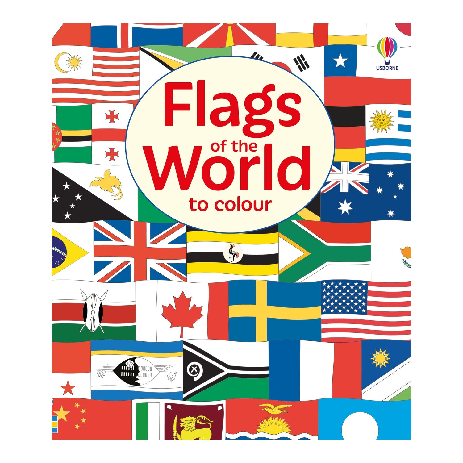 Flags of the World Coloring Book
