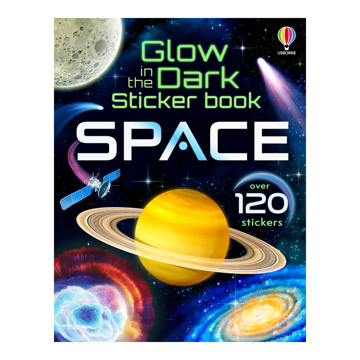 Glow in the Dark Space Sticker Book