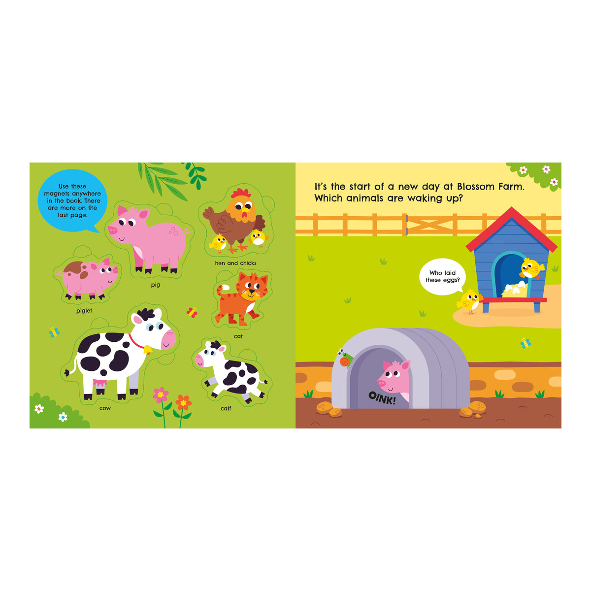 Livro Magnético Farm Animals