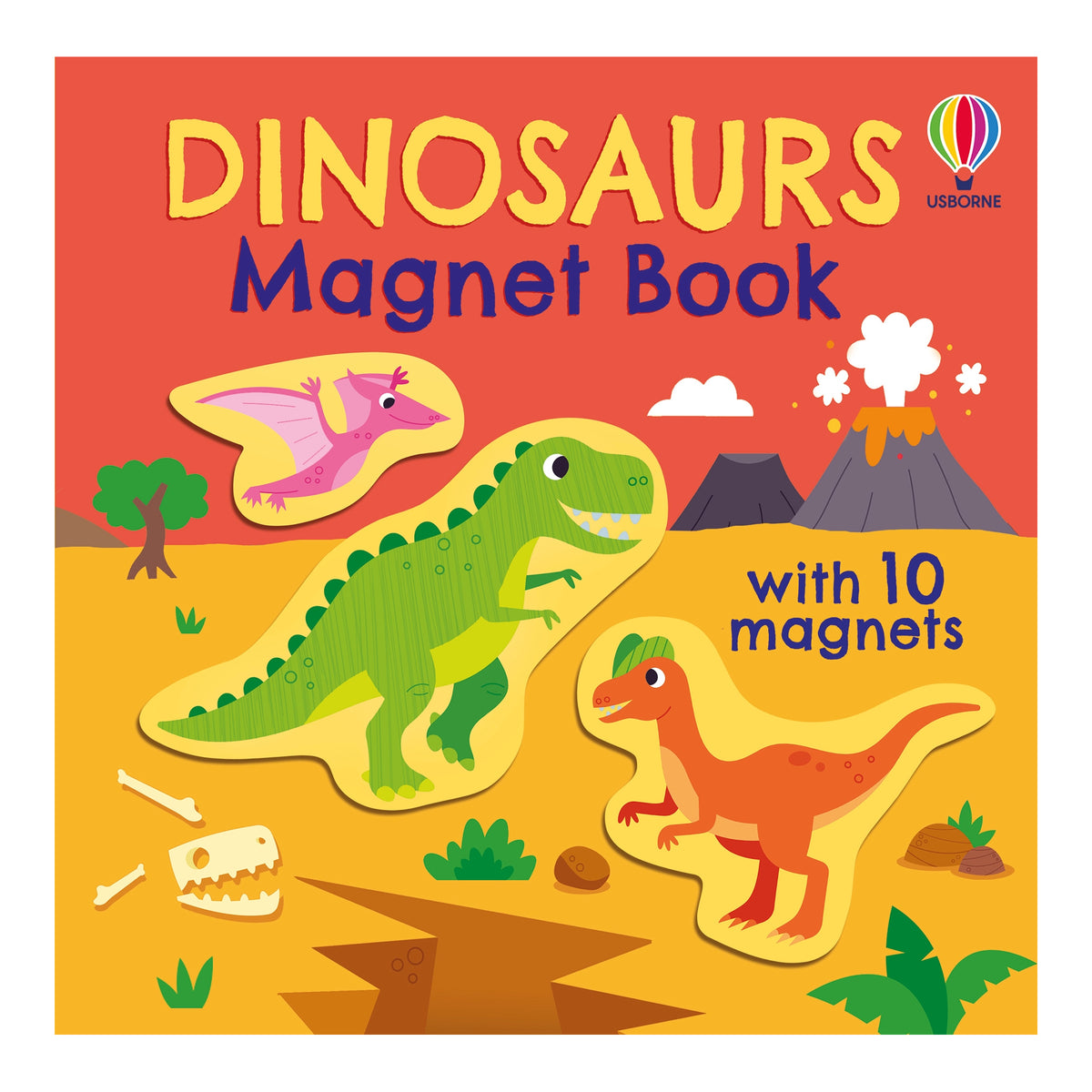 Livro Magnético Dinosaurs