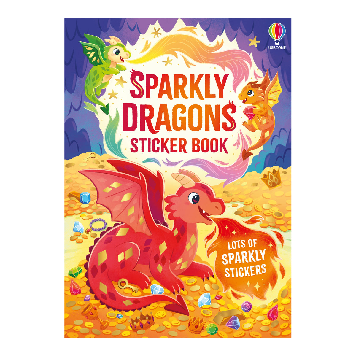 Sparkly Dragons Sticker Book