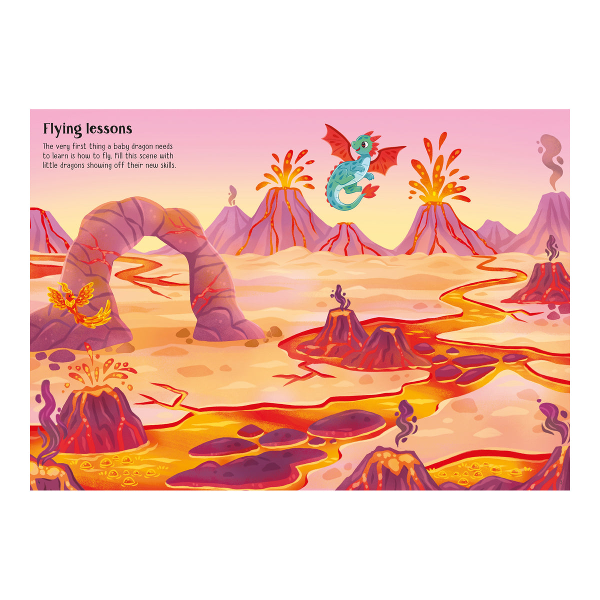 Sparkly Dragons Sticker Book