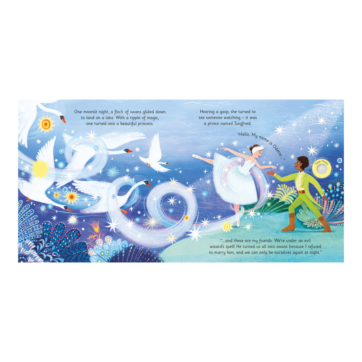 Livro Musical Swan Lake