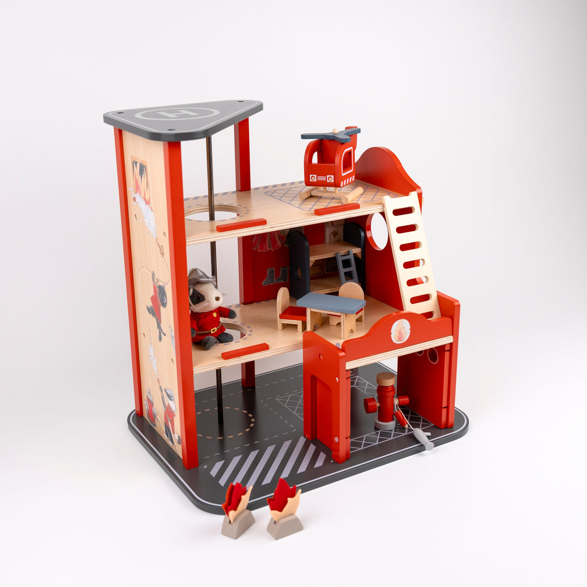 Quartel de Bombeiros Completo