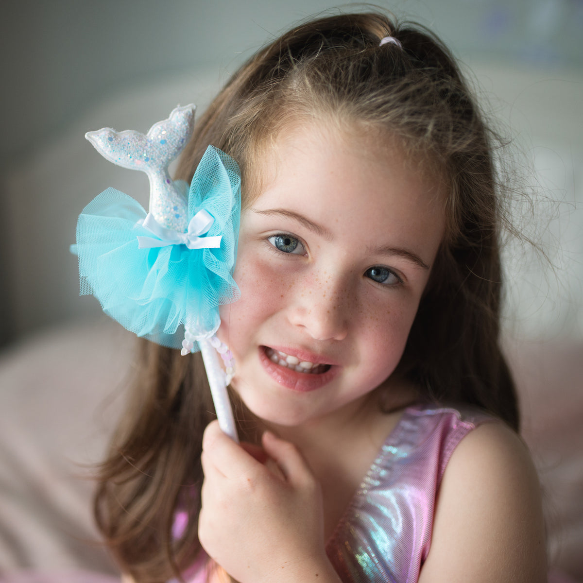 Blue Mermaid Magic Wand