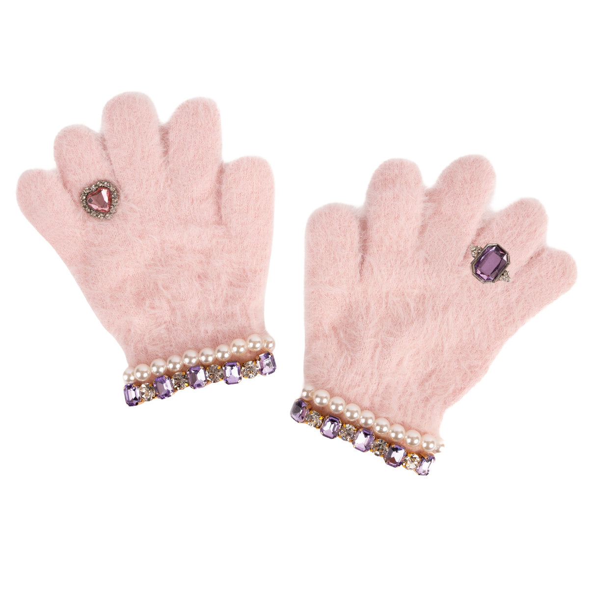 Luvas Bijou Pink