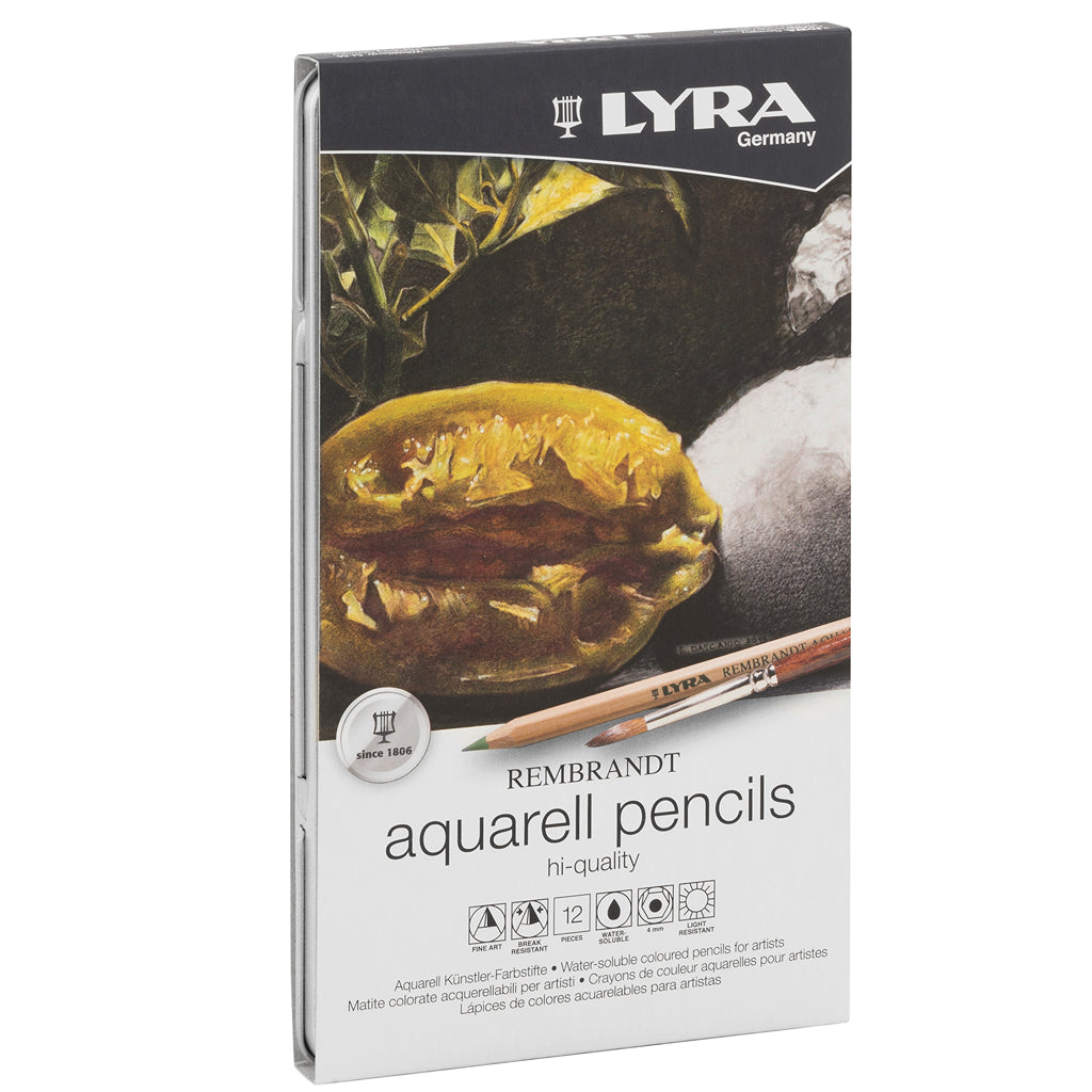 Lápis de Aguarela Finos Caixa 12