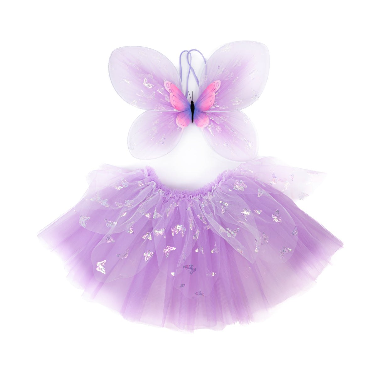 Tutu e Asas Lilac