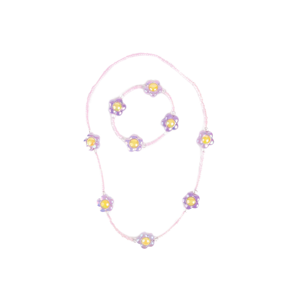 Colar e Pulseira Daisies