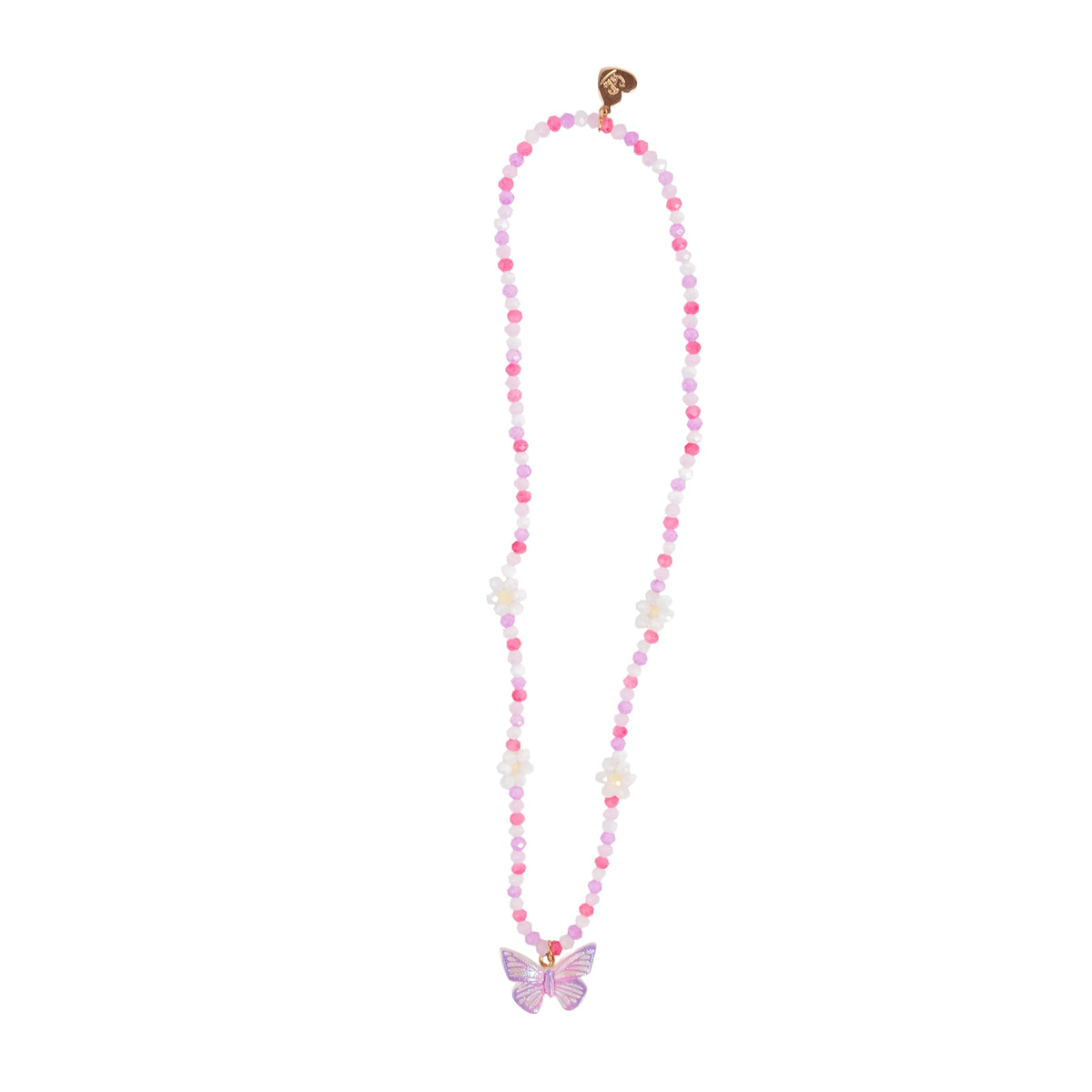 Colar Borboletas Cor-de-rosa
