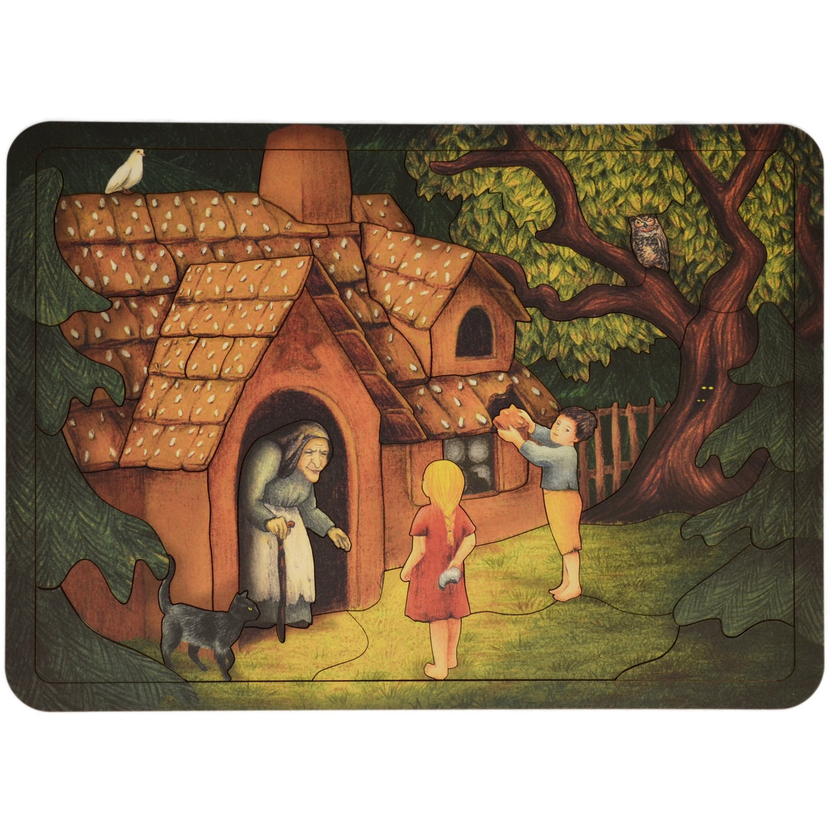 Hansel and Gretel Wooden Puzzle
