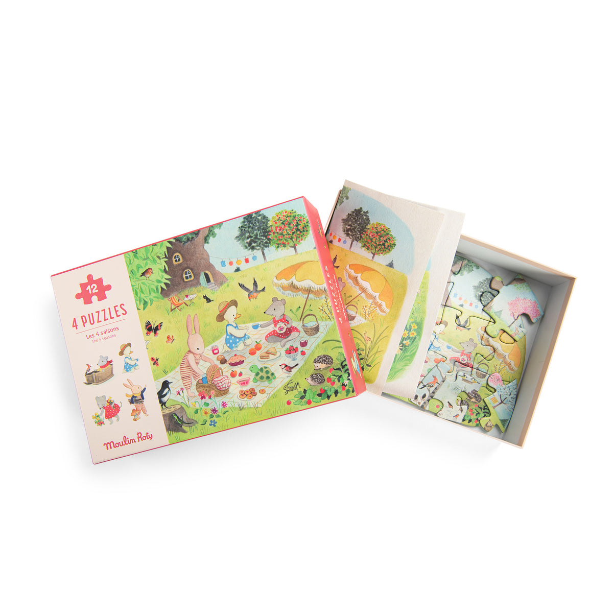 4 Seasons Puzzles 12 pieces