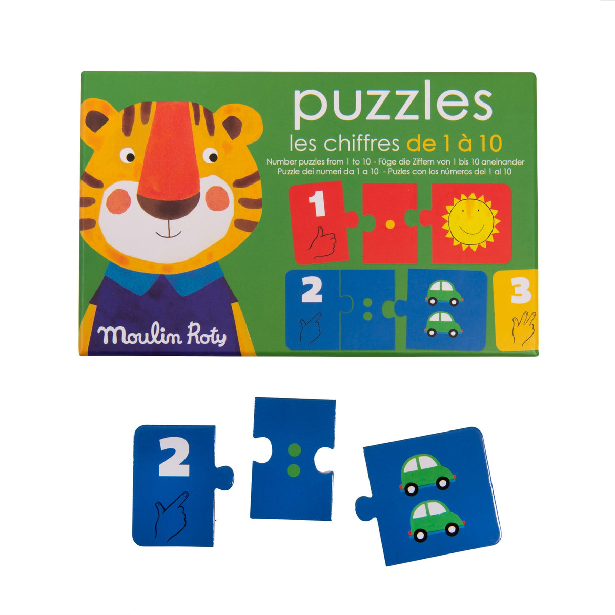 10 Puzzles Números