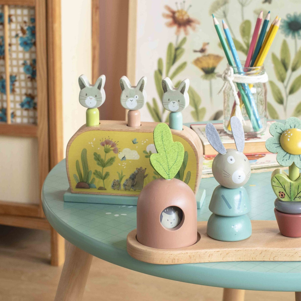 Encaixe Trois Petits Lapins