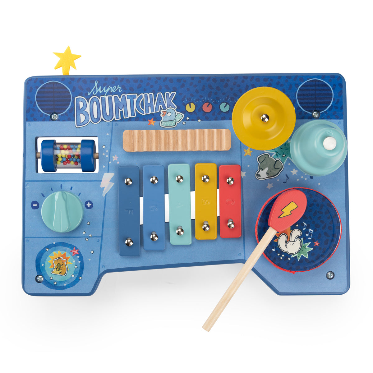 Mesa de Actividades Musical Puce e Pilou