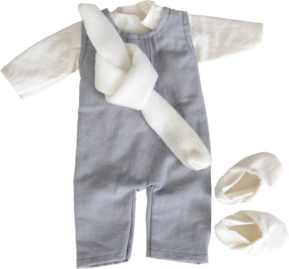 Roupa de Boneca Jardineiras