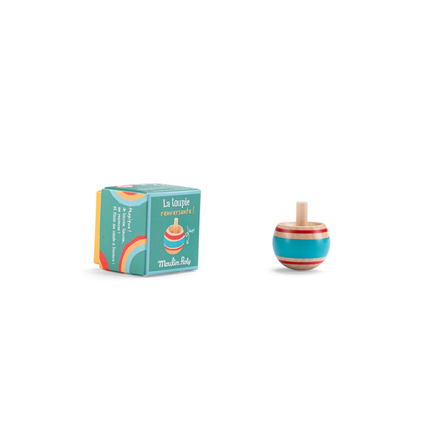 Upside Down Colorful Spinning Top