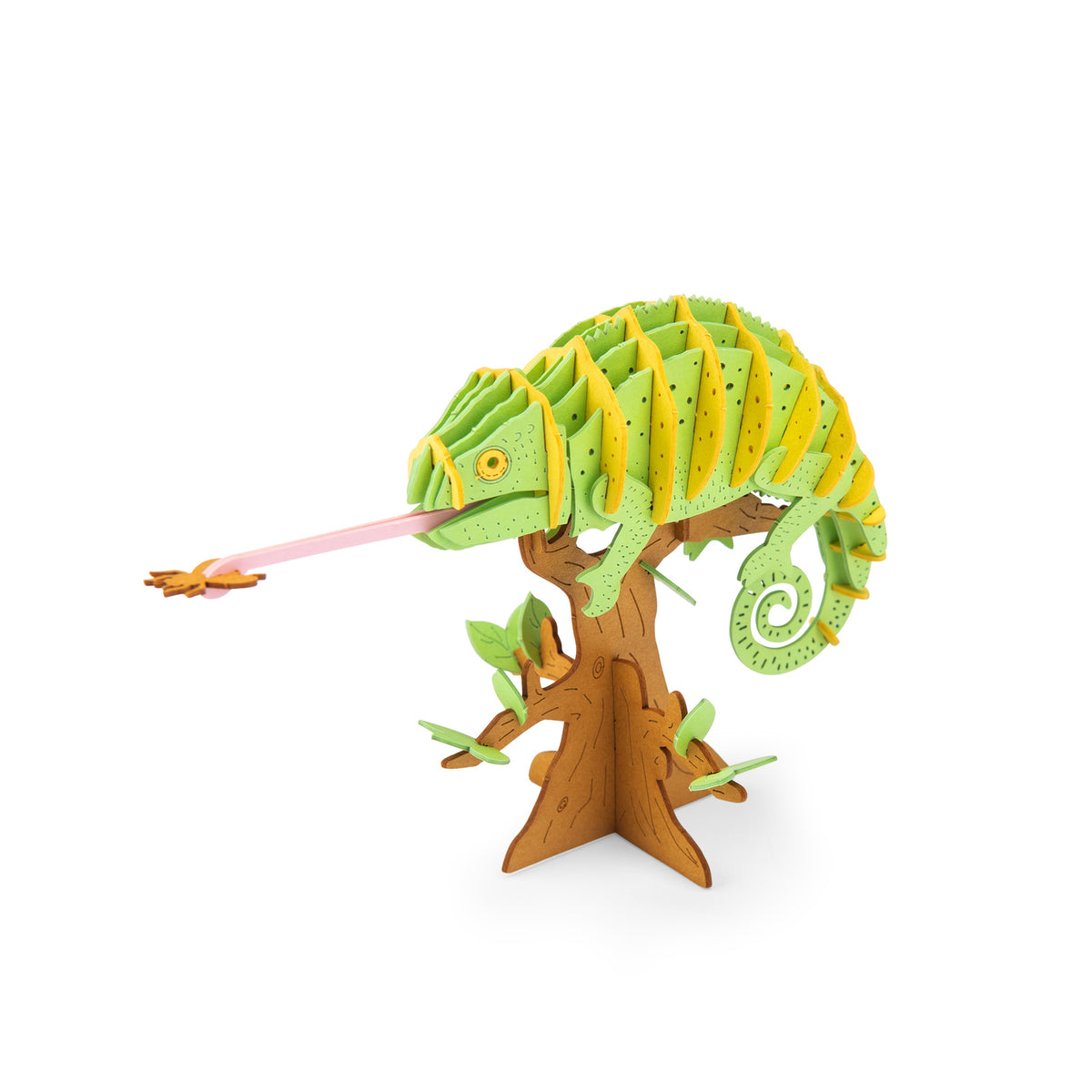 Puzzle 3D Camaleão